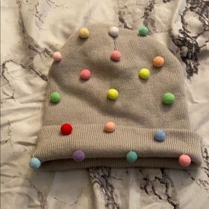 Grey beanie. Worn once.